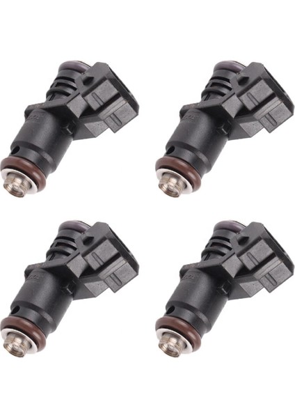 166007733R Yakıt Enjektörü, Renault Sandero Için Turbo Yakıt Enjektörü 2007 Duster 2009,4PCS (Yurt Dışından)