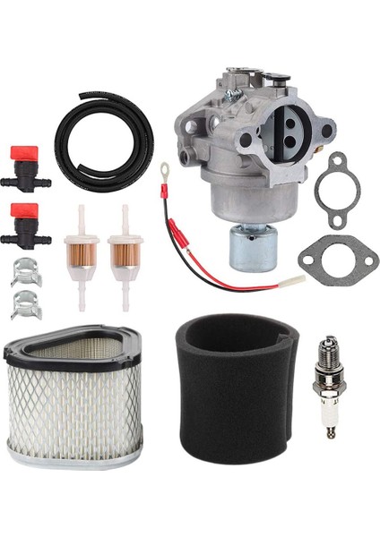 42-853-03-S Kohler CV15 CV15S CV14 Için Hava Filtre Kiti ile Karbüratör 15 Hp Motor GY20574 LT155 Karbonhidrat (Yurt Dışından)
