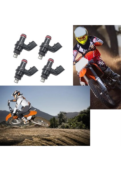 4pcs Motosiklet Yakıt Enjektörü Nozul 75041023144 Husqvarna Ktm 350 450 500 Sxf Xcf Excf Excf Xcw Yakıt Enjeksiyon Kiti (Yurt Dışından) indirimleri