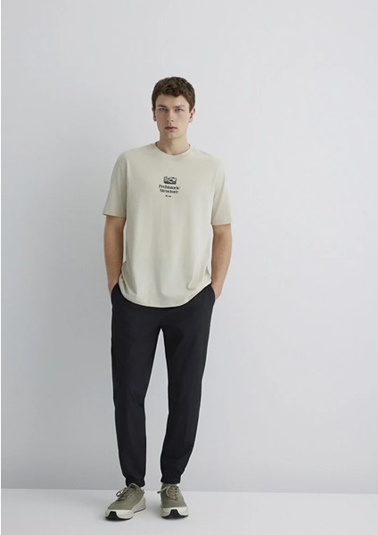 Siyah Jogger Pantolon 0010272-900