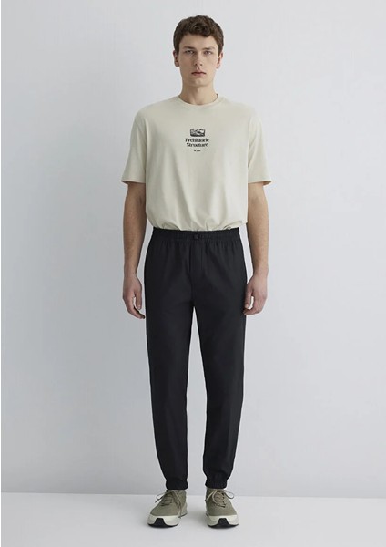 Siyah Jogger Pantolon 0010272-900