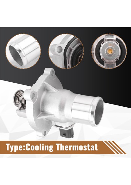 96984104 25193683 Chevrolet Cruze Orlando Sonic Trax Opel Astra Zafira Signum Aveo Için Soğutma Termostat (Yurt Dışından) indirimleri