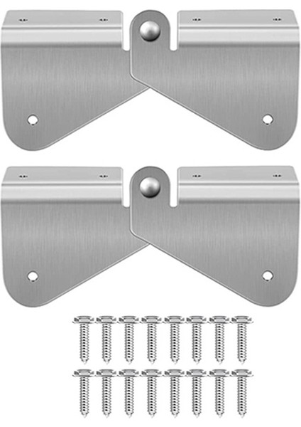2 Adet Oluk Uzatma Menteşesi Iniş Borusu Uzatma Açılır Menteşe (Yurt Dışından)