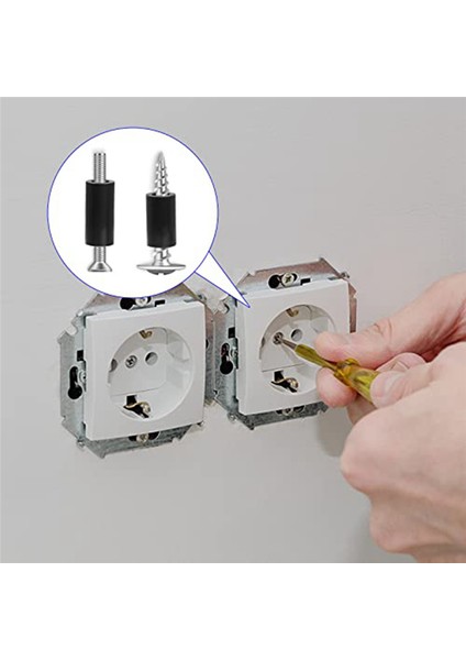 Elektrik Prizi Vidaları Ara Parçaları Naylon Yuvarlak Ara Parçası (Yurt Dışından) fırsatları