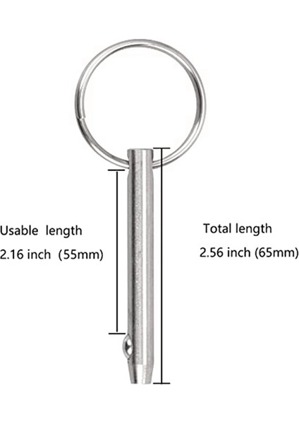 4 Adet Bimini Üst Pimleri Deniz 316 Paslanmaz Çelik (Yurt Dışından) modelleri