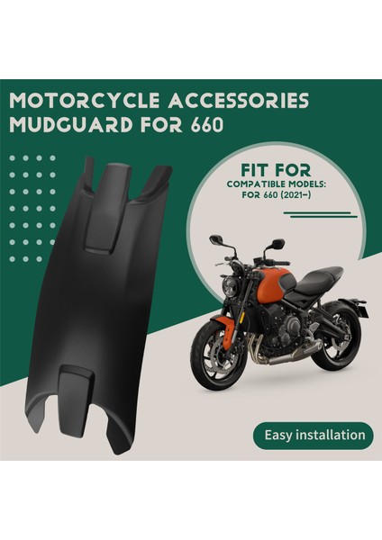 Motosiklet Aksesuarları Trident Için Huggers 660 2021-2024 Arka Tekerlek Çamurluk Sıçraması Koruma Genişletilmiş Mudguard Kapak (Yurt Dışından) fırsatları