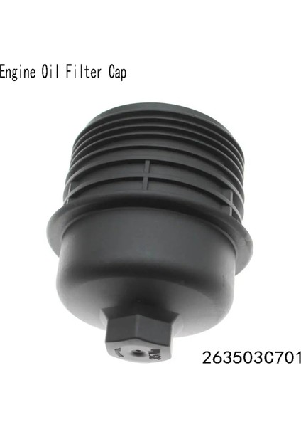 263503C701 Hyundai Equus Kia K900 G90 Yağ Filtre Kapağı 26350-3C701 Için Motor Yağı Filtre Kapağı (Yurt Dışından) fiyatları