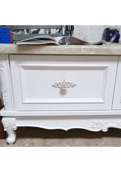 4 Adet Euro Roses Arka Plakalı Dolap Düğmeleri (Yurt Dışından) indirimleri