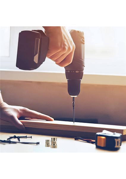 300 Adet Dişli Yivli Somunlar Pirinç Yivli Dişli Ekleme Somunları (Yurt Dışından) fırsatları