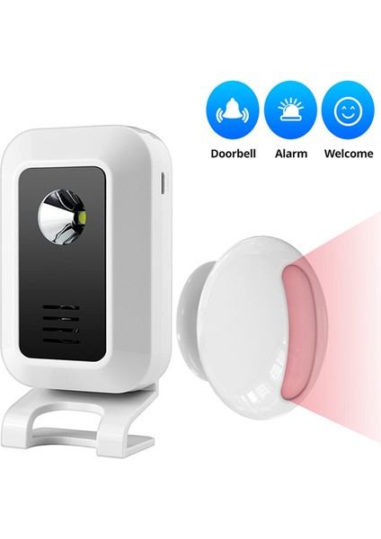 Sensor Shop'a Hoş Geldiniz Giriş Kablosuz Kızılötesi Bölünmüş Sensörlü Kapı Zili (Yurt Dışından) modelleri