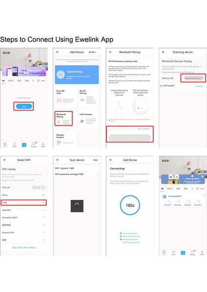 Akıllı Wifi Bluetooth Anahtar Röle Modülü+Uzaktan Kumanda (Yurt Dışından) modelleri
