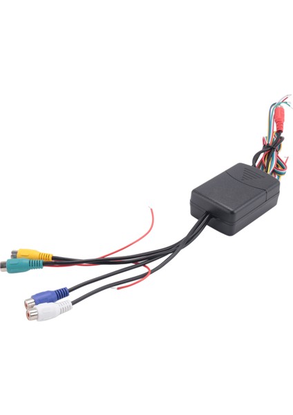 1 Video Kontrol Görüntü Dönüştürücü Kutusunda 4 Kamera Araba Sürüş Görünümleri Için (Yurt Dışından)