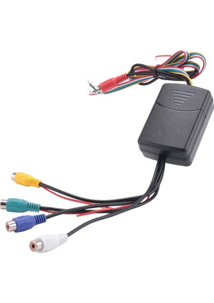 1 Video Kontrol Görüntü Dönüştürücü Kutusunda 4 Kamera Araba Sürüş Görünümleri Için (Yurt Dışından) fiyatları