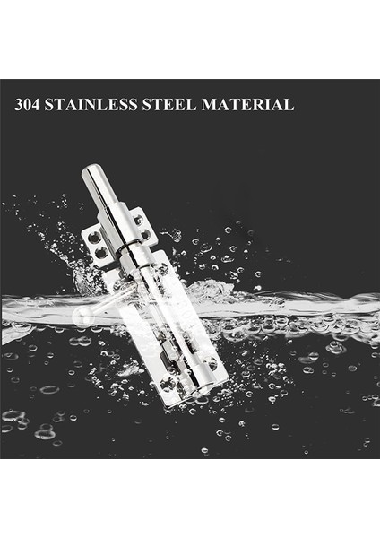 Ağır Hizmet Tipi Kapı Güvenlik Kilidi Kalınlaştırılmış Kapı Mandalı Donanımı 6 Inç (Yurt Dışından) indirimleri