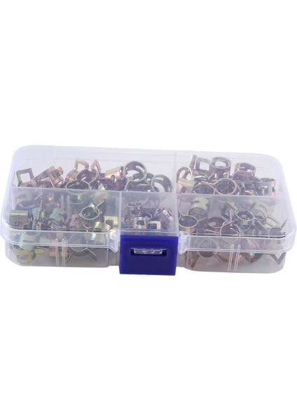 75 Adet Kelepçe Çemberi M6M7M8M9M10 Boru Kelepçe Halkası Çember Tutma Çemberi Seti (Yurt Dışından)