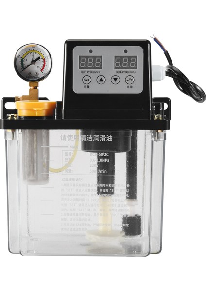 2l Yağlama Yağı Pompası Otomatik Yağlama Yağı Pompası Elektromanyetik Yağlama Pompası Basınç Göstergesi ile (Yurt Dışından) fiyatları