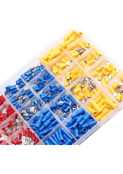 1200 Adet Kablo Konnektörü Izoleli Elektrik Kablo Terminalleri (Yurt Dışından) indirimleri