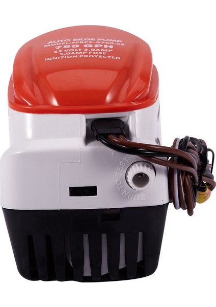 Otomatik 12V Sintine Pompası 750GPH Dahili Şamandıra Anahtarı Otomatik Su Teknesi Dalgıçlı Otomobil Pompası ile Float Anahtarı Deniz / Yem Tankı / Balık (Yurt Dışından) fırsatları