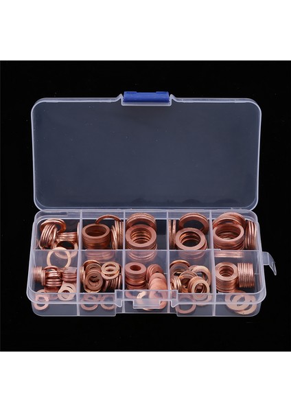 200 Adet Bakır Rondela Conta Somun Cıvata Seti (Yurt Dışından) modelleri