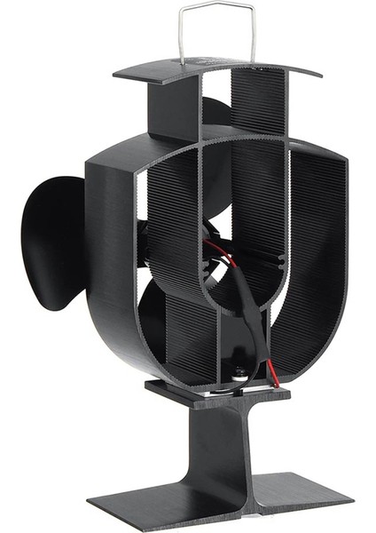 Odun Sobası Fanı 4 Kanatlı Isı Gücüyle Odunkütük Yakıcı TP2001-3 (Yurt Dışından) fiyatları