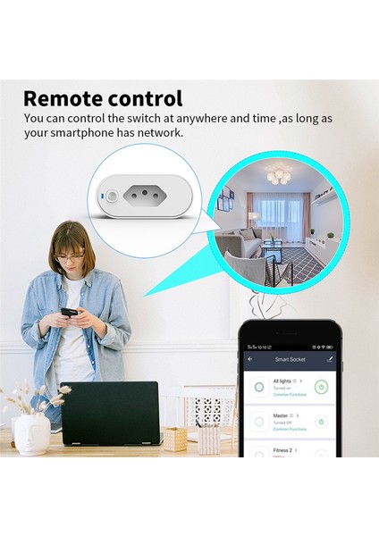Tuya Wifi Soket Akıllı Soket Adaptörü (Yurt Dışından) modelleri