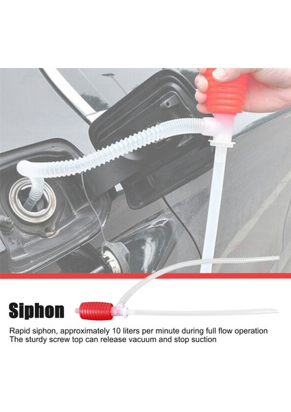 2pcs Evrensel Yakıt Transferi Sifon Pompası - Çim Biçme Makineleri ve Manuel Pompalama Benzin, Su, Alkol Için Büyük Sıkma Sifonu (Yurt Dışından) fırsatları