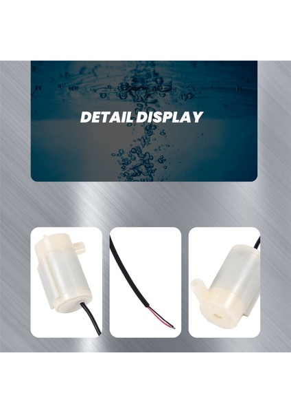 1pc Mini Mikro Sökücü Su Pompası Dc 2.5-6V Düşük Gürültü Fırçasız Motor POMPASI120L/H (Yurt Dışından) indirimleri