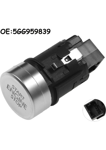 Araba Başlangıç ​​ve Motor Tek Boğucu Anahtar Düğmesi Vw Golf Için Anahtarsız Başlatma Anahtarı 7 Mk7 Vıı 5GG959839 (Yurt Dışından) indirimleri