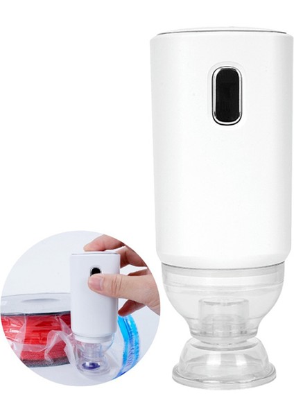 3D Yazıcı Filament Vakum Torbası Için USB Şarj Edilebilir Elektrik Hava Pompası Tek Tez Hızlı Pompalama Çok Adı Beyaz (Yurt Dışından) fiyatları
