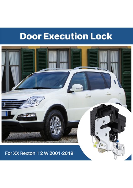 Ssangyong Rexton Için Araba Kapısı Kilidi Aktüatörü 1 2 W 2001-2019 Kapı Yürütme Kilidi Ön Sol 7121008032 (Yurt Dışından) indirimleri
