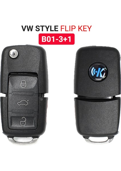 Keydıy B01-3+1 Kd Uzaktan Kumanda Arabası KD900/ Kd-X2 Kd Mını/ URG200 Programcı Için Vw Stili Için Evrensel 4 Düğme (Yurt Dışından) fırsatları