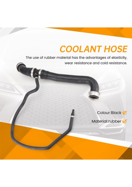 Araba Üst Radyatör Soğutucu Hortum Su Pompası Soğutma Borusu 2125011382 Mercedes Benz E250/300/350 (Yurt Dışından) fırsatları