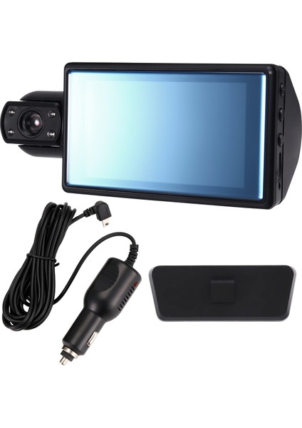 Arabalar Için 3,0in Dash Cam 1080P 2 Lens Ön Camrea Dvr Video Kaydedici Black Kutusu Kameranın Içinde Araç Gecesi Görüşü Için, A (Yurt Dışından) modelleri