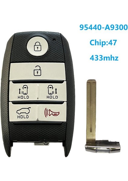 Yüksek Kaliteli Araba Akıllı Kartı 6-Button Akıllı Anahtar 95440-A9300 SY5YPFGE06 433MHZ 47 Kıa Karnavalı Için (Yurt Dışından) fiyatları