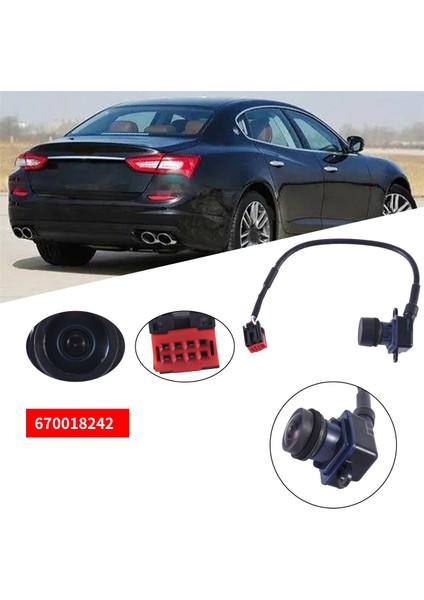 Maserati Levante Quattroporte M156 Ghibli Için Park Arka Görünüm Kamera Yedekleme 670018242 (Yurt Dışından)