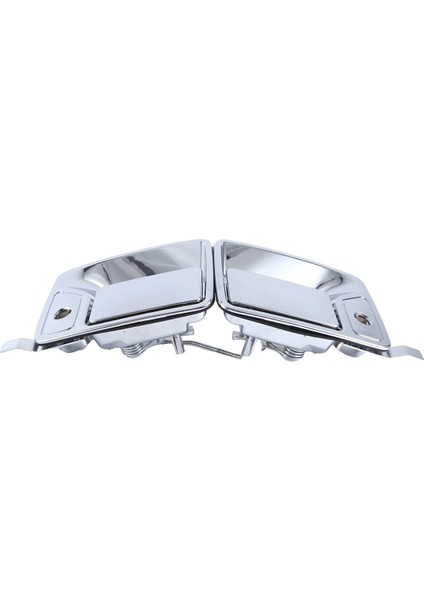 2 Adet Sol Sağ Ön Dış Kapı Kolları 1999-2016 Için Yeni Chrome Seti Ford Super Duty Crew Cab (Yurt Dışından)