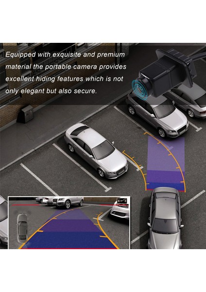 360 ° Panoramik Yedekleme Dikiz Kamera Düzeneği 01729698 Geely Vision X6 Geri Görünüm Ters Park Yardım Kamerası (Yurt Dışından) indirimleri