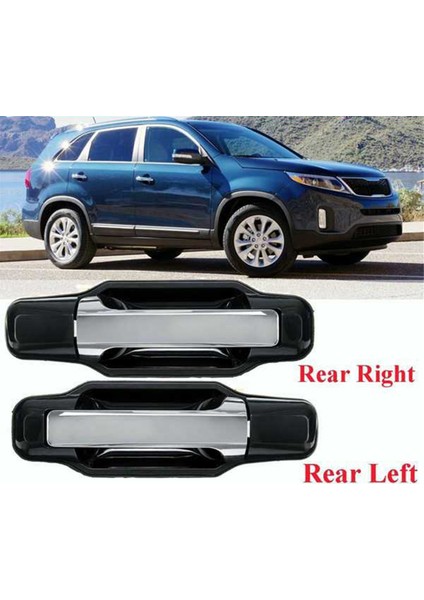83650-3E021 Araba Arka Dış Kapı Kolu 83660-3E021 Kia Sorento 2003-2009 Araç Aksesuarları (Yurt Dışından) fırsatları