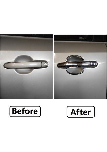 Hyundai Tucson Için Krom Kapı Kolu Araba Kapı Bilek Kapağı Kaplama 2009 2009 2010 Otomobil Aksesuarları (Yurt Dışından) fırsatları