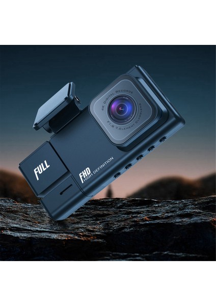 Hd 1080P Araba Kaydedici Araba 2 Inç Ters Görüntü ile Aynı Ekrana Sahip Üç Lens Ekran Dvr Kaydedici (Yurt Dışından) modelleri