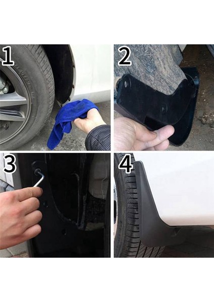 Araba Mudflaps Çamurlu Çamurluk Chevrolet Malibu Xl 2016-2019 Çamur Kanat Koruyucusu Sıçrama Çamurluklar Oto Aksesuarları (Yurt Dışından) modelleri