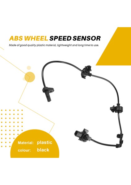 2pcs Ön / Sol Abs Tekerlek Hız Sensörü 2006-2011 Için Uygun Honda Civic 57450-SNA-003 57455-SNA-003 (Yurt Dışından) fırsatları