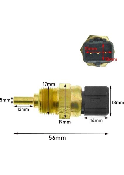 2pcs Otomatik Parçalar Motor Soğutucu Sıcaklık Sensörü Hyundai Kıa 2000-2015 39220-38030 (Yurt Dışından) fırsatları