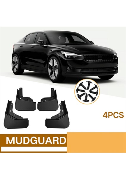 Polestar 2 Çamurlu Çamur Fleps 2 Çamurluk Çamurluk Çamur Koruma Flep Splash Flaps Aksesuarlar (Yurt Dışından) indirimleri