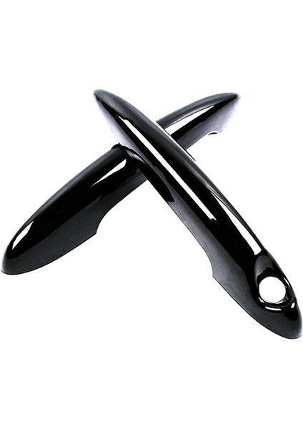 2pcs Parlak Siyah Kapı Dış Kol Bmw Mini Cooper S R50 R52 R53 R55 R56 R57 R58 R59 R61 (Yurt Dışından) modelleri