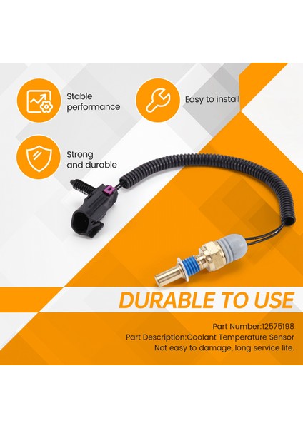 12575198 Ascender Bravada Envoy Trailblazer Için Radyatör Soğutucu Sıcaklık Sensörü 2002-2005 (Yurt Dışından) indirimleri
