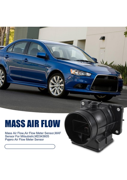 Maf Afs Sensörü Kütle Hava Akış Ölçer Metre Sensörü Mitsubishi Pajero Pinin Mirage Montero Io Lancer Ex Colt MD343605 E5T08471 (Yurt Dışından) fırsatları