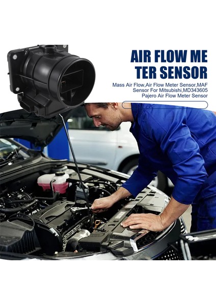 Maf Afs Sensörü Kütle Hava Akış Ölçer Metre Sensörü Mitsubishi Pajero Pinin Mirage Montero Io Lancer Ex Colt MD343605 E5T08471 (Yurt Dışından) indirimleri