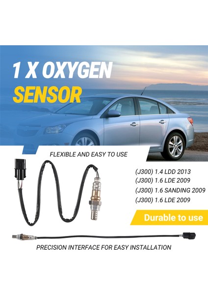 Chevrolet Cruze Için Otomotiv Oksijen Sensörü 2009-2014 Parça Numarası 96964230 25189500 234-4298 (Yurt Dışından) fırsatları