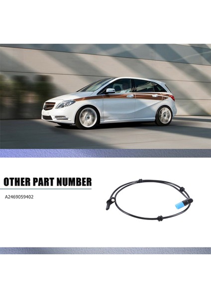 Mercedes-Benz Için Arka Tekerlek Hız Sensörü Motor Hız Sensörü 2469059402 A24690594 (Yurt Dışından) fırsatları